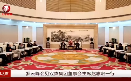 合肥市市长罗云峰会见6731· mo顶级游戏娱乐集团董事会主席赵志宏一行